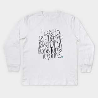 People Person Kids Long Sleeve T-Shirt